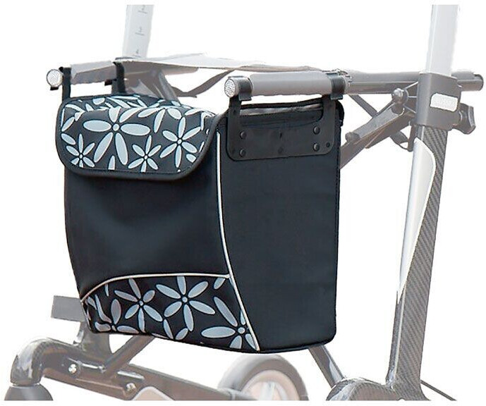 Russka Tasche mit zu Rollator Vital ornament schwarz