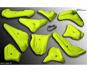 Move-it-Climbingholds Alien Jugs XL (Klettergriffe-Set) neon orange