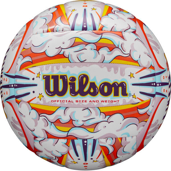 Wilson Wilson Graffiti Peace Size 5 White