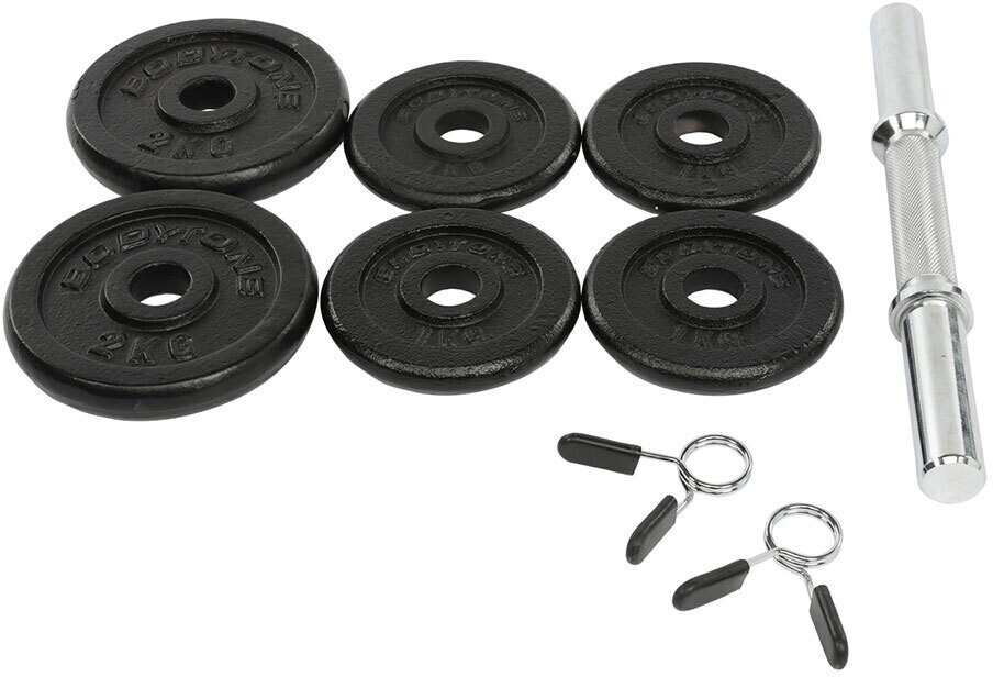 Bodytone Adjustable Dumbbell 10kg silver 10 kg (D10Set)