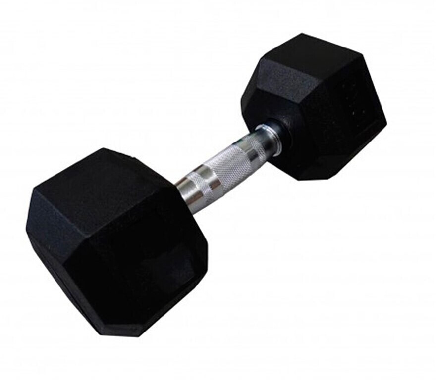 Softee Hex Dumbbell Schwarz 17.5 kg (24514-24514.001.52)