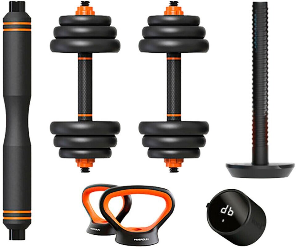 Xiaomi Dumbbell Barbell Kettlebell Kit Sensor 20kg Black Ormanc20p au meilleur prix sur idealo