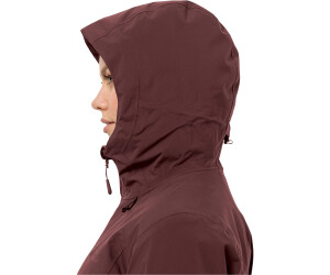 Jack wolfskin park hotsell avenue jacket burgundy