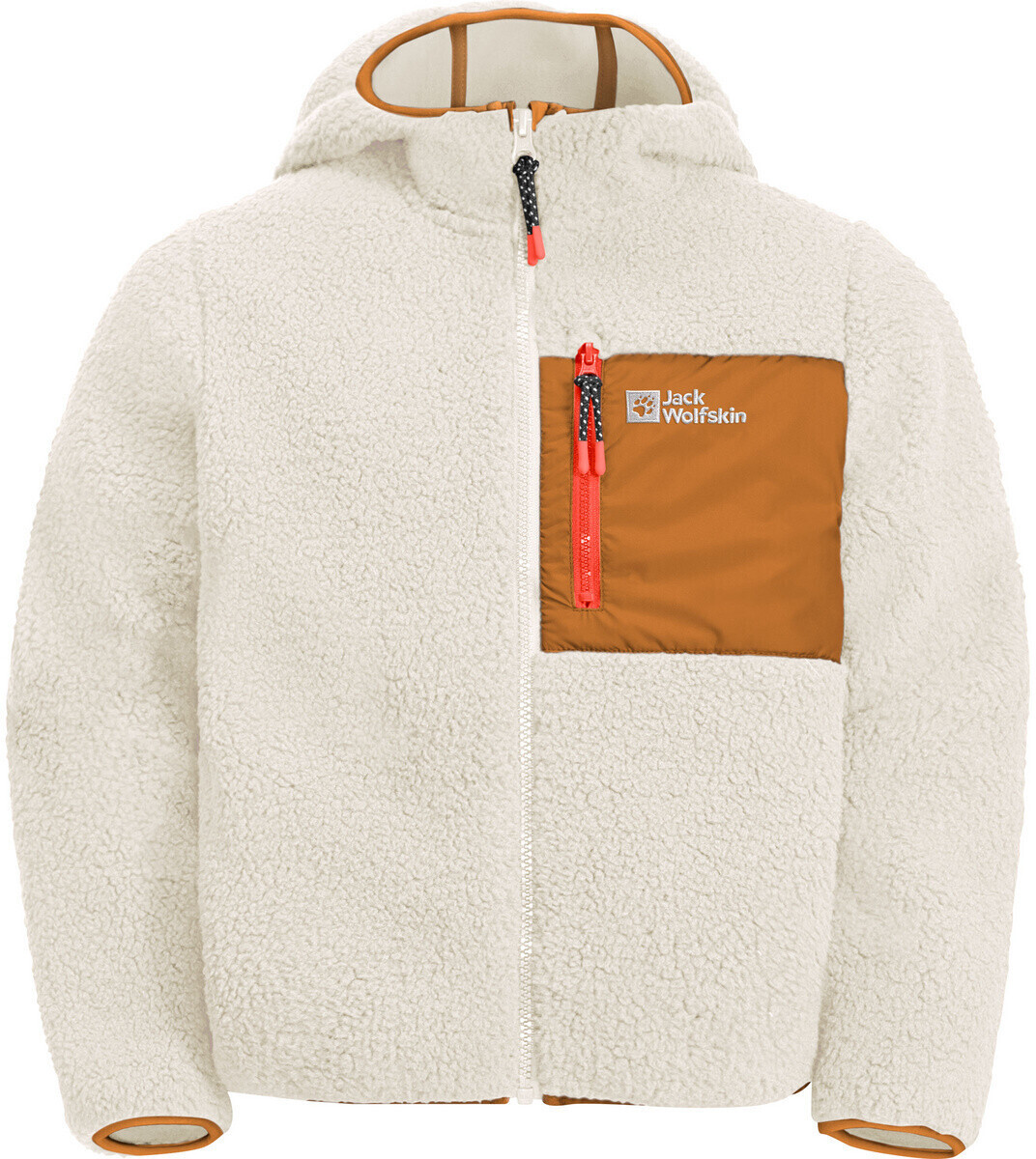 Jack Wolfskin Ice 32,90 Jacket | Hood white Curl ab Kids Preisvergleich cotton bei €