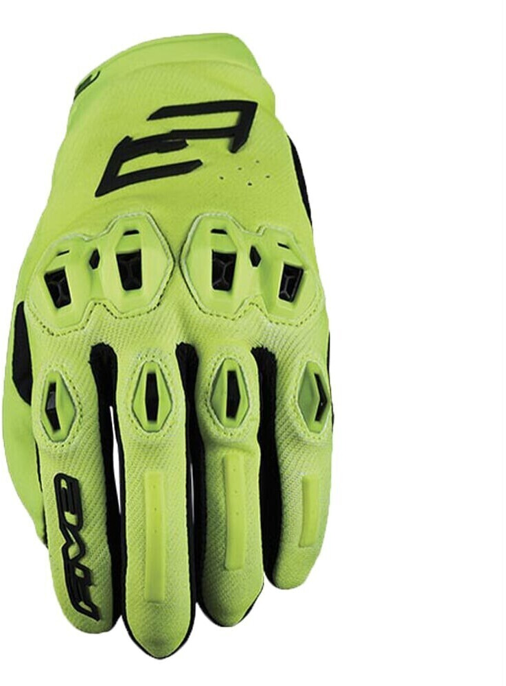Five Gloves Gants Stunt Evo 2 jaune fluo
