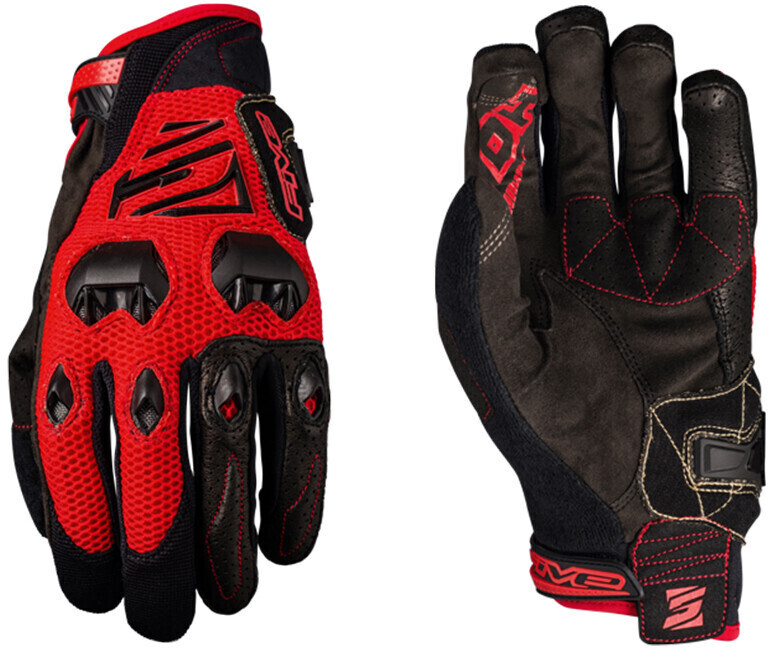 Five Gloves Gants DH rouge/noir