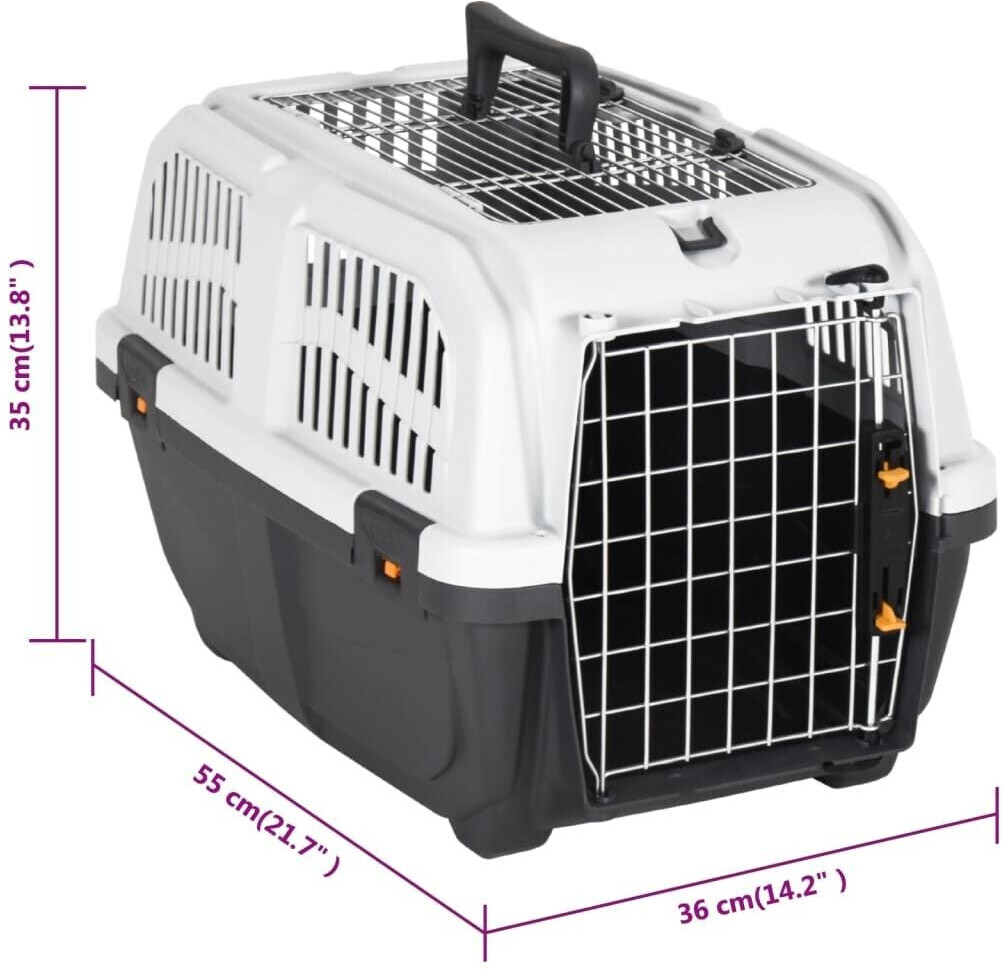 Produktbild von Babenest Mobile Hund Transporttasche Faltbar, Tragetasche Mit Abnehmbar Teleskopgriff & Stummen Rädern Für Flugzeug, Transportbox Mit Schultergurt Für Kleine & Mittelgroße Haustiere Reisen, Schwarz