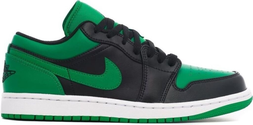 Nike Air Jordan 1 Low 553558 black lucky green white black ab 99 99 Preisvergleich bei idealo
