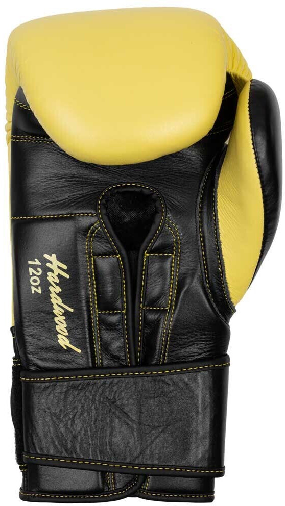 BenLee Hardwood Leather Boxing Gloves (199511-4100-10 OZ) yellow/black