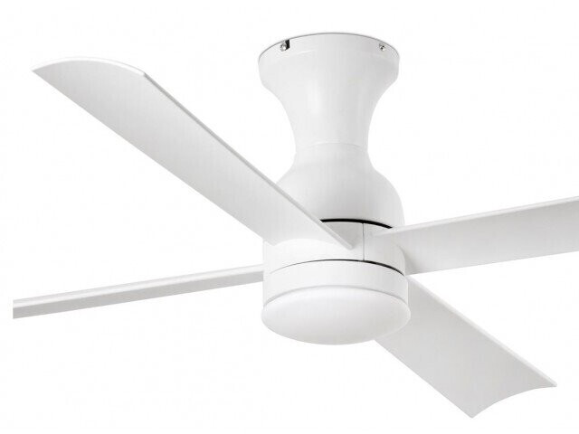 Faro Barcelona FRASER - Ventilateur de plafond à DEL blanc intelligent - Télécommande incluse, 3000K