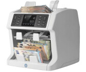 Detectalia D7X - Détecteur de faux billets et compteuse de billet EUROS  plus GBP, CHF, PLN, CZK et SEK avec remboursement des faux billets non