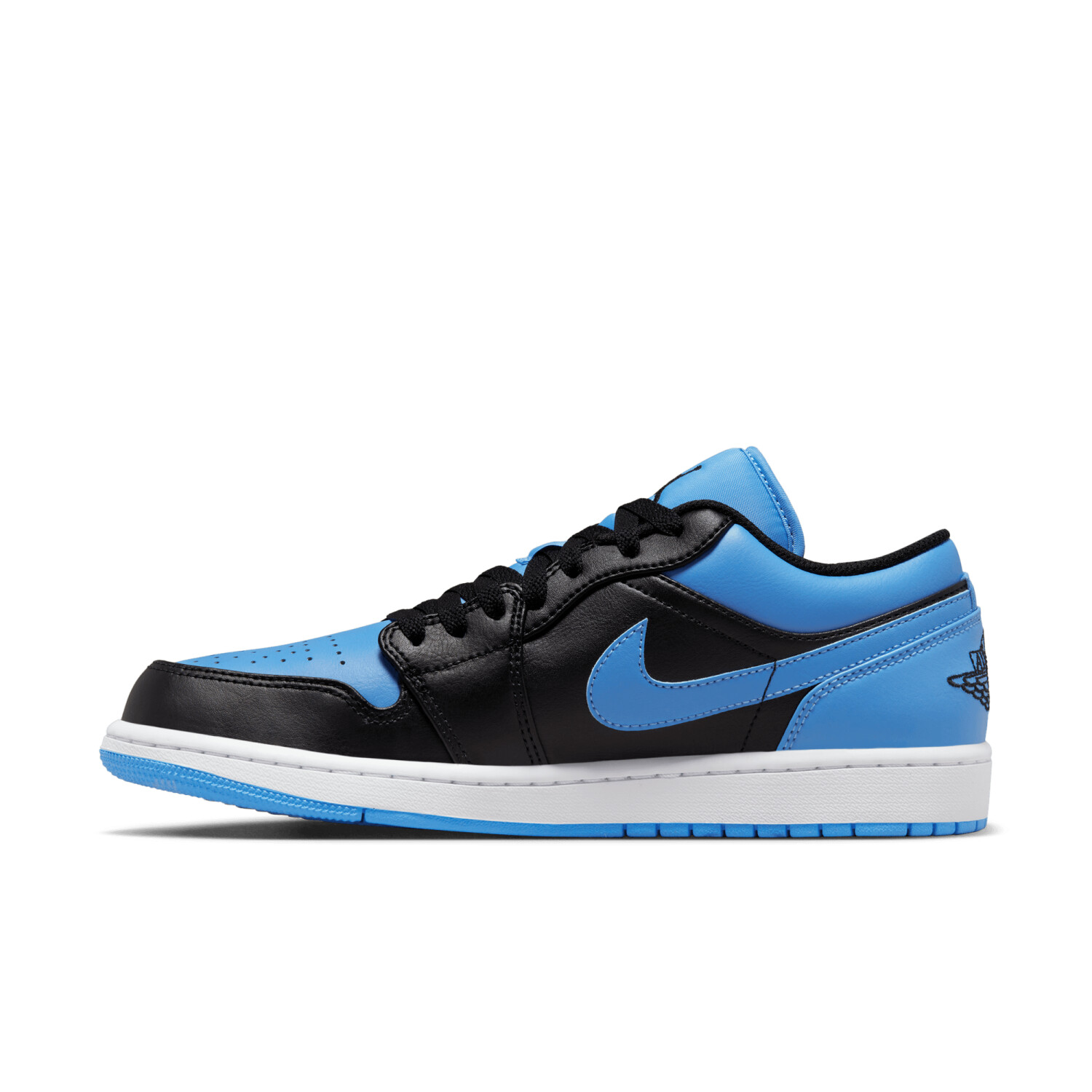 Buy Nike Air Jordan 1 Low 553558 black university blue white black from 89.99 Today Best Deals on idealo
