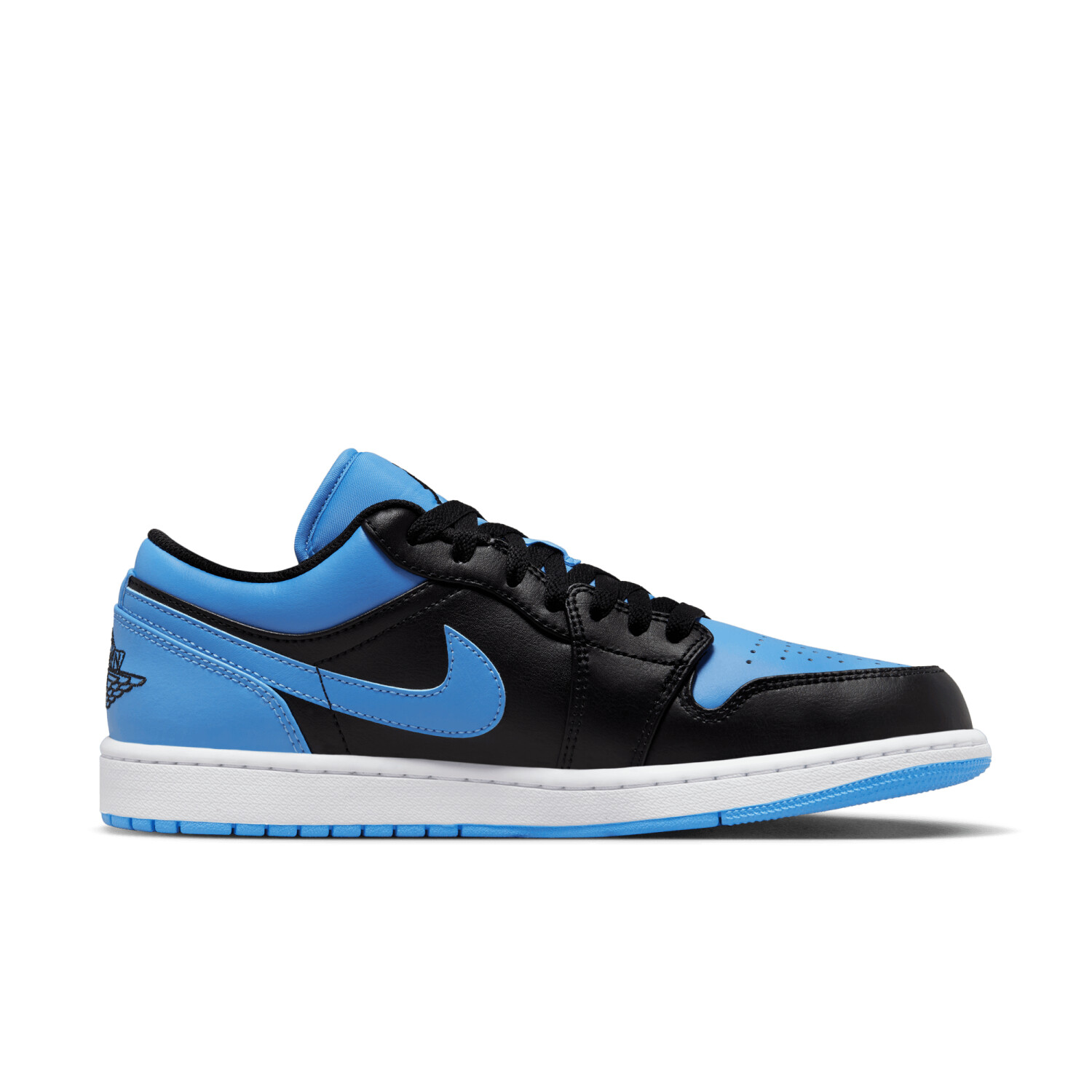 Buy Nike Air Jordan 1 Low 553558 black university blue white black from 89.99 Today Best Deals on idealo