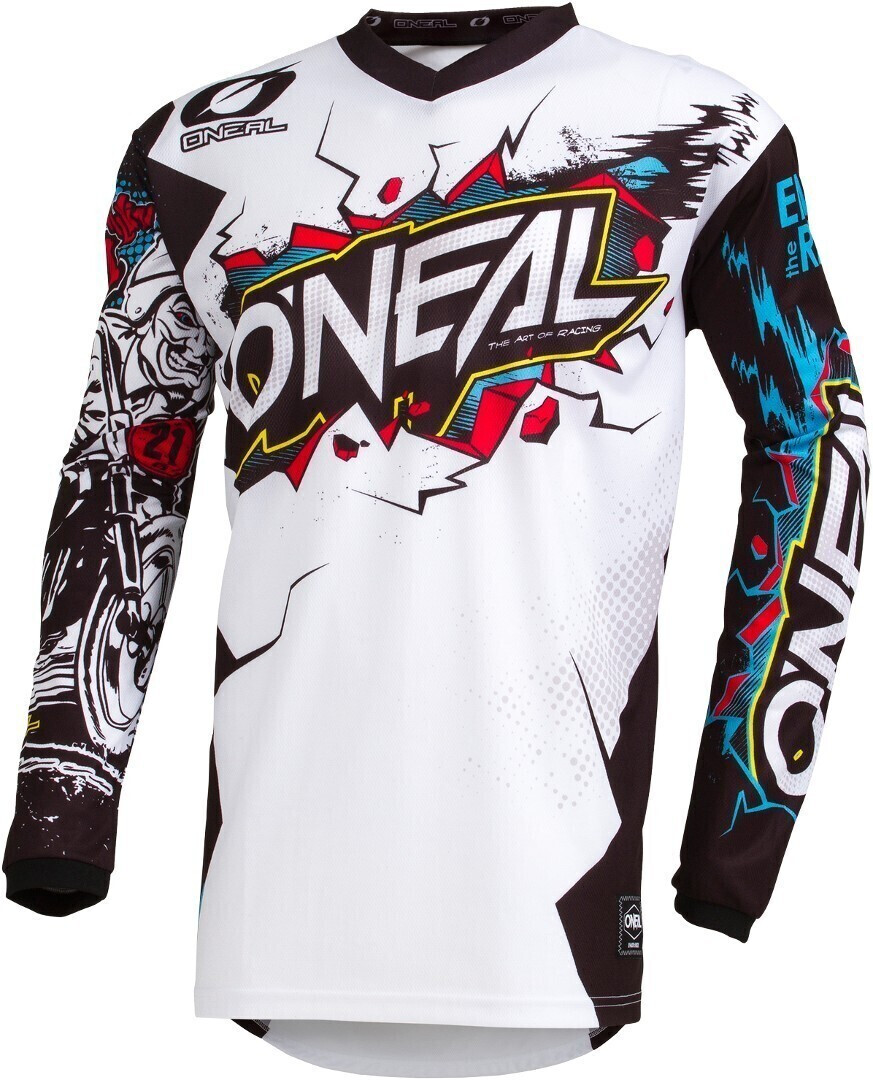 O'Neal Element Jersey Men VILLAIN Youth white