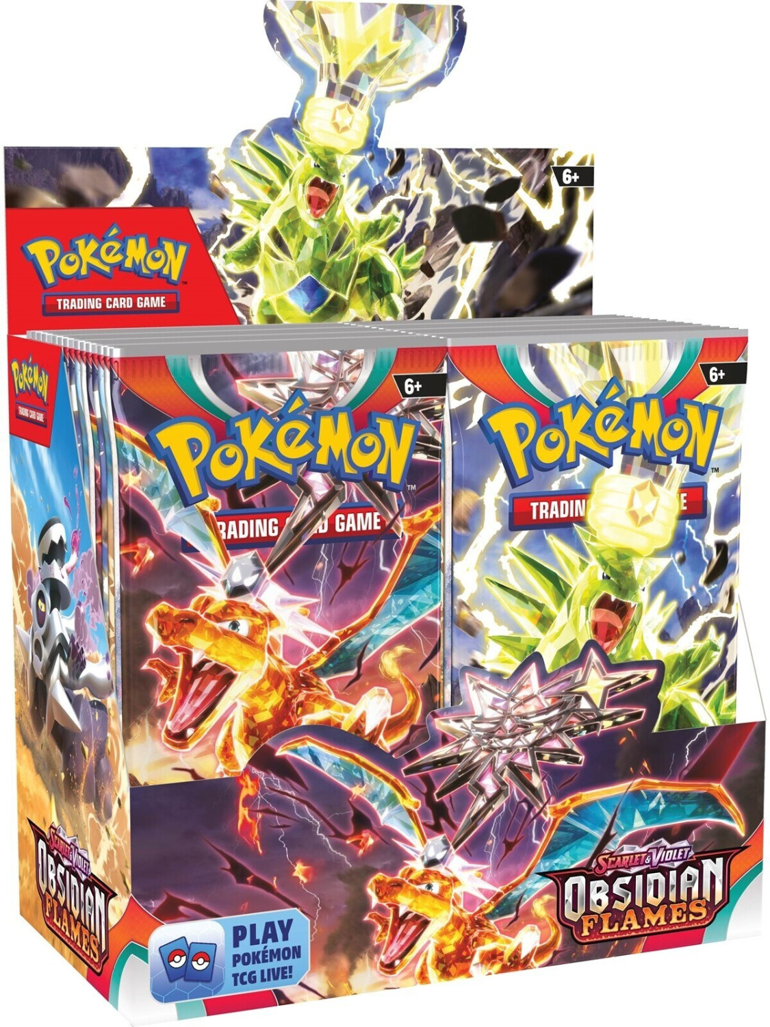 Pokémon Display 36 boosters Scarlet & Violet Obsidian Flames (anglais)