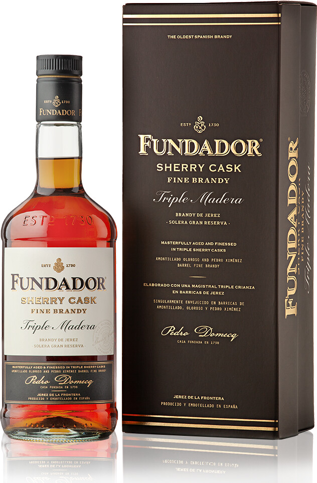 Fundador Sherry Cask Triple Madera 0,7l 38%