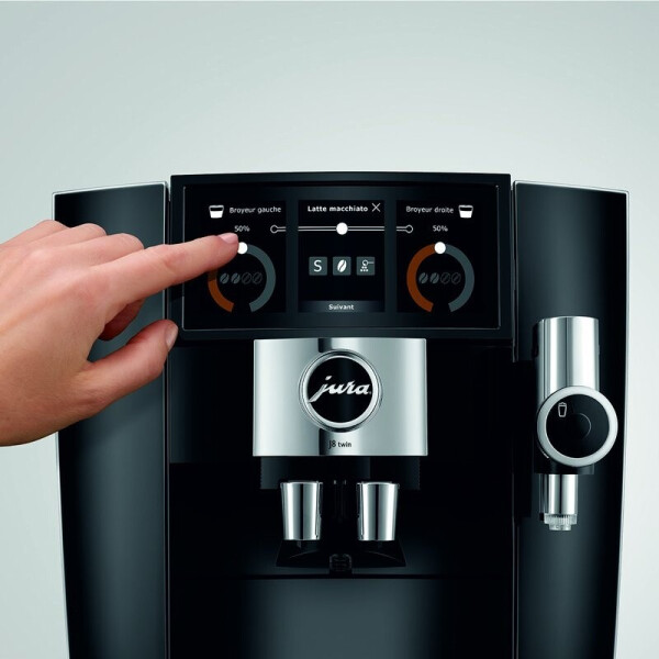 Jura J8 (EA) twin Diamond Black, Bild 4
