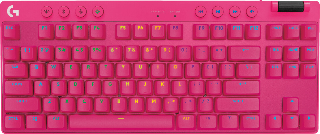 Logitech G PRO X TKL LIGHTSPEED Pink (FR) (Tactile)