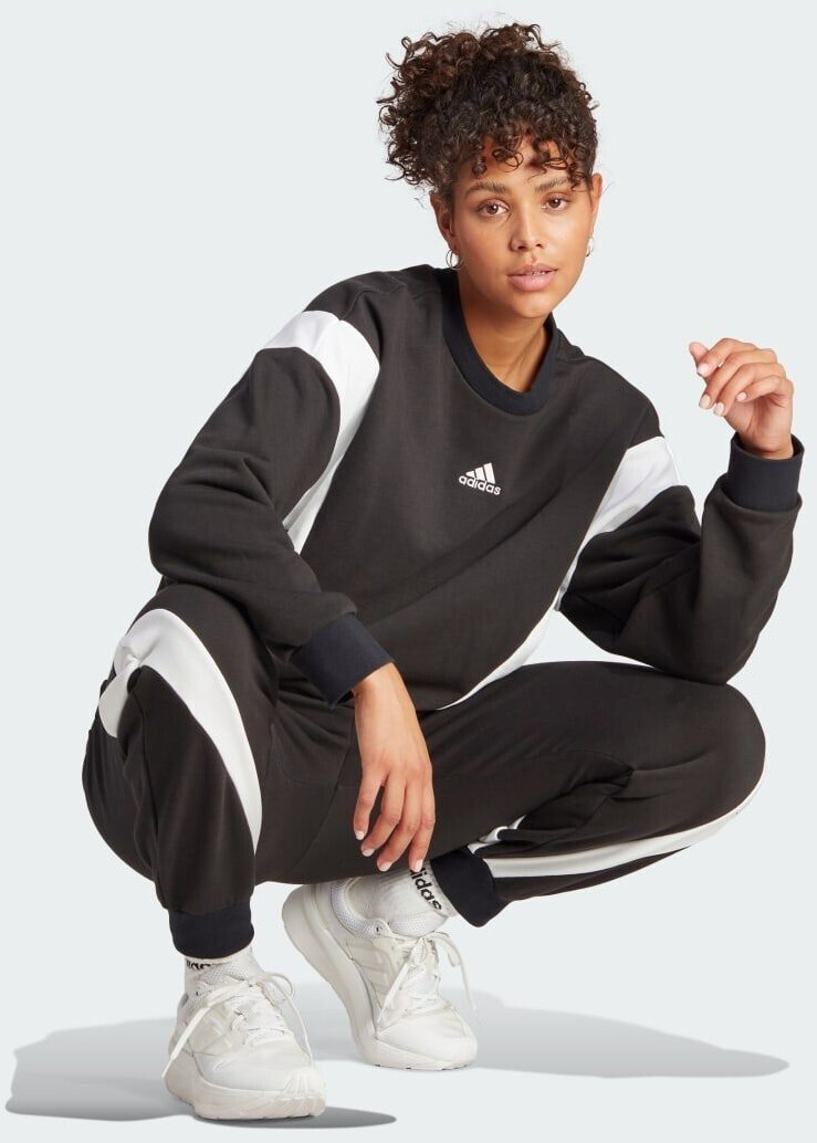 Adidas tracksuits womens black shop