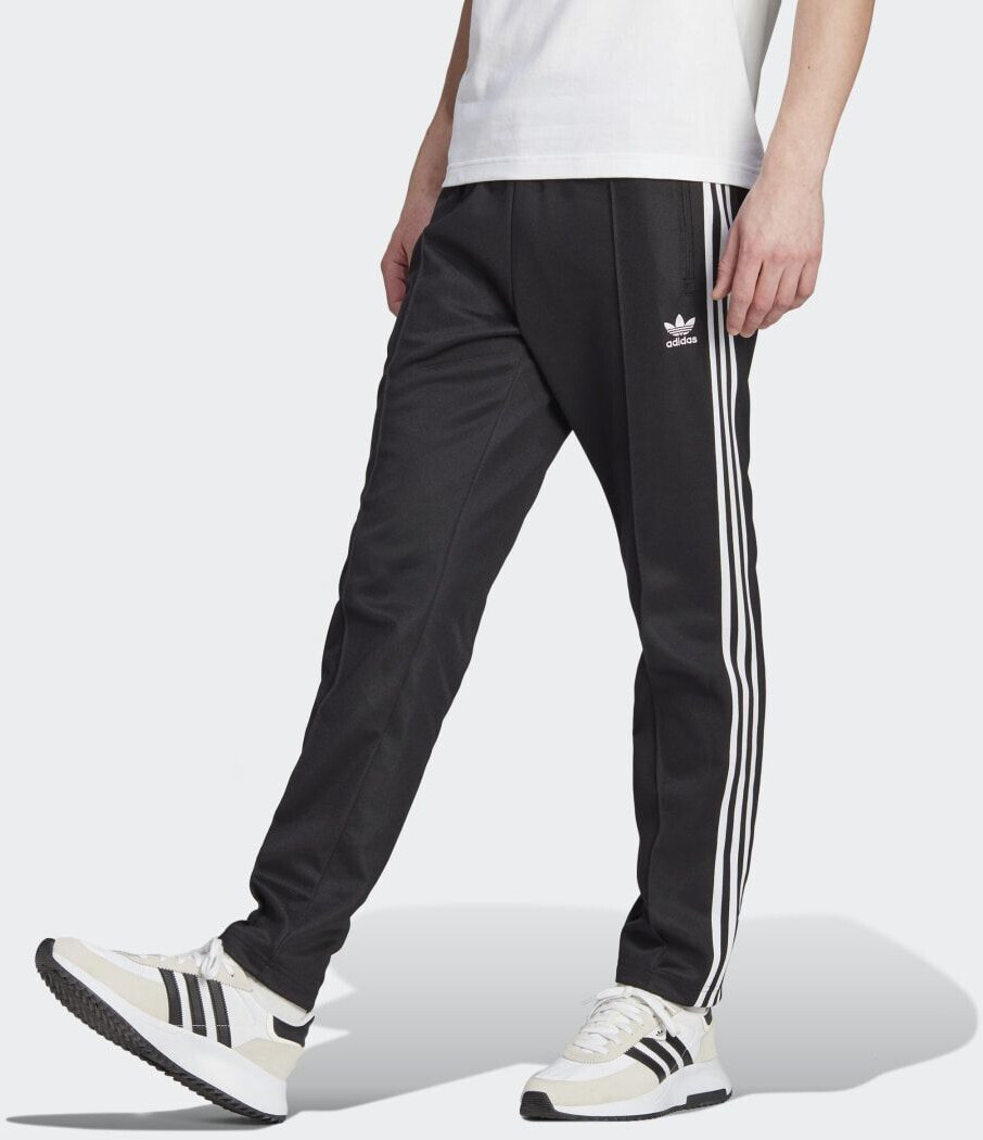 Adidas originals beckenbauer joggers 3 stripes white shop