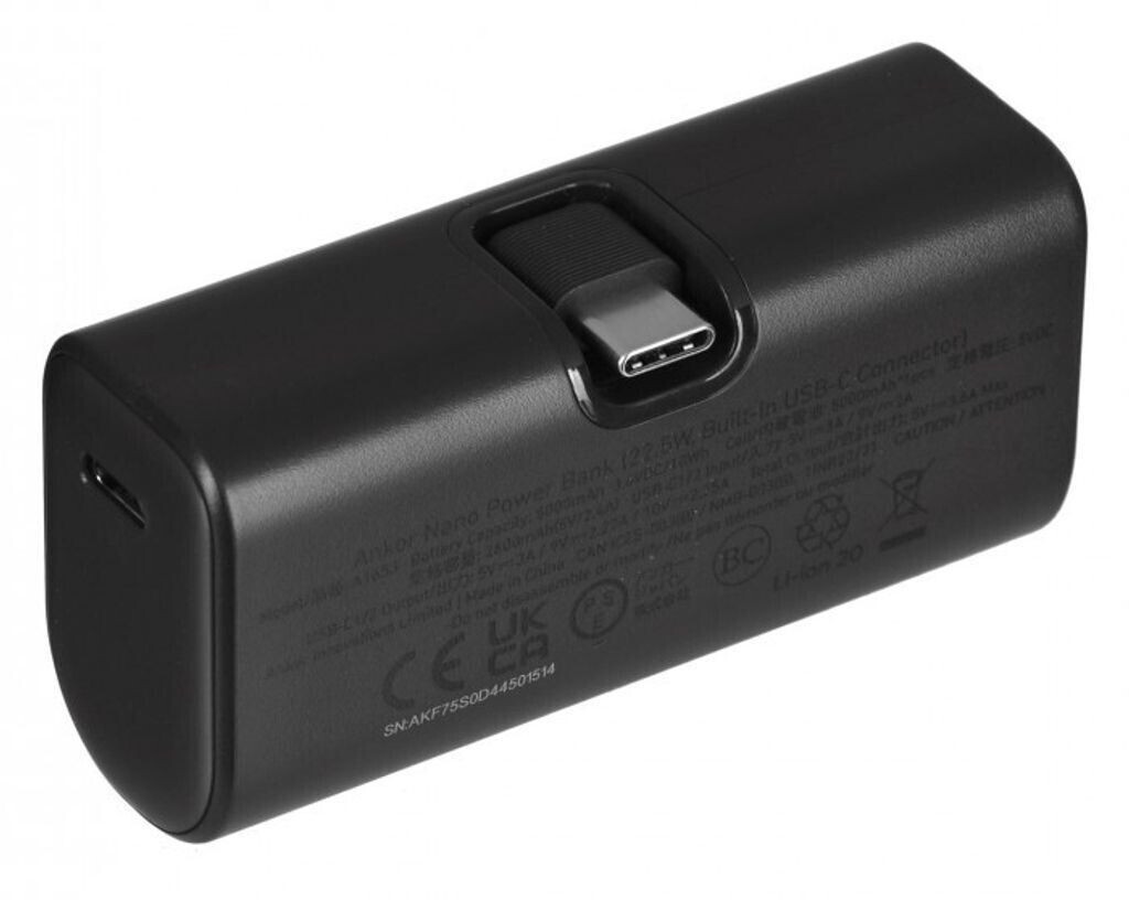 Anker Nano 22,5W Powerbank (USB-C)