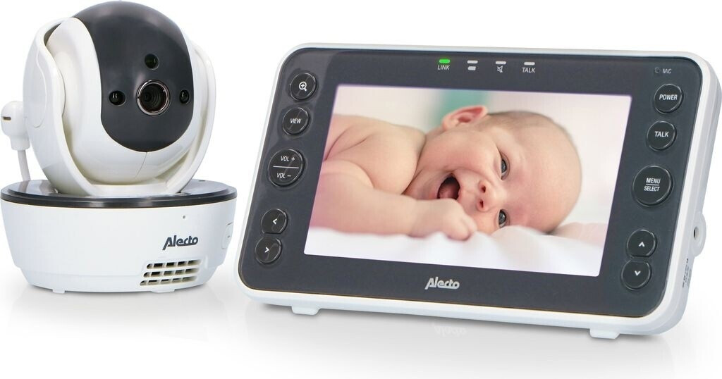 Alecto DVM200XL - Baby Monitor with Camera and 5 Color Display white/anthracite