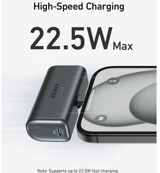 Anker Nano 22,5W Powerbank (USB-C) Black Stone, Bild 16