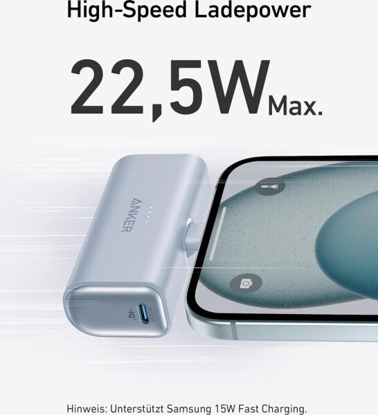 Anker Nano 22,5W Powerbank (USB-C) Black Stone, Bild 22
