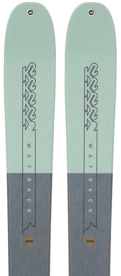 K2 Wayback 98 Woman Touring Skis green (10H0600.101.1.151)