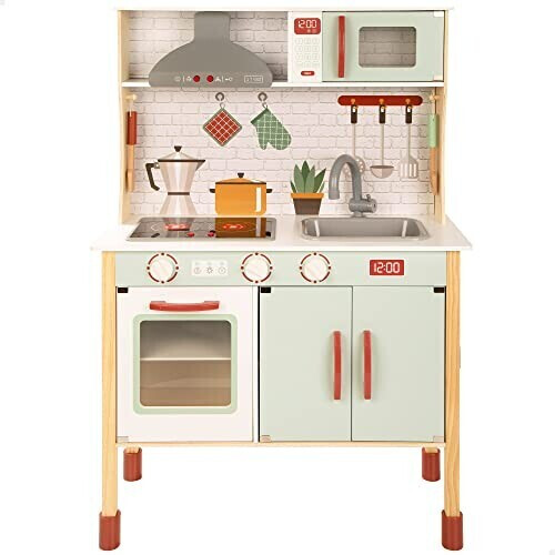 WOOMAX Colorbaby Holzblöcke – Buntes Bausteine-Set Für Kleinkinder, Pädagogisches Spielzeug