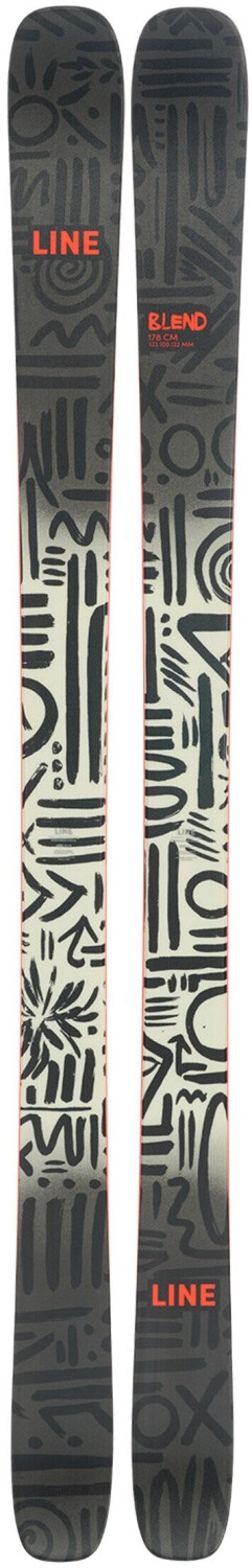 Line Blend Alpine Skis grey (19h0020.101.1.164)