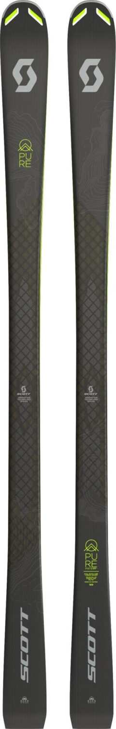 Scott Pure slopes 77ti alpine skis gray (291933-9992-167)
