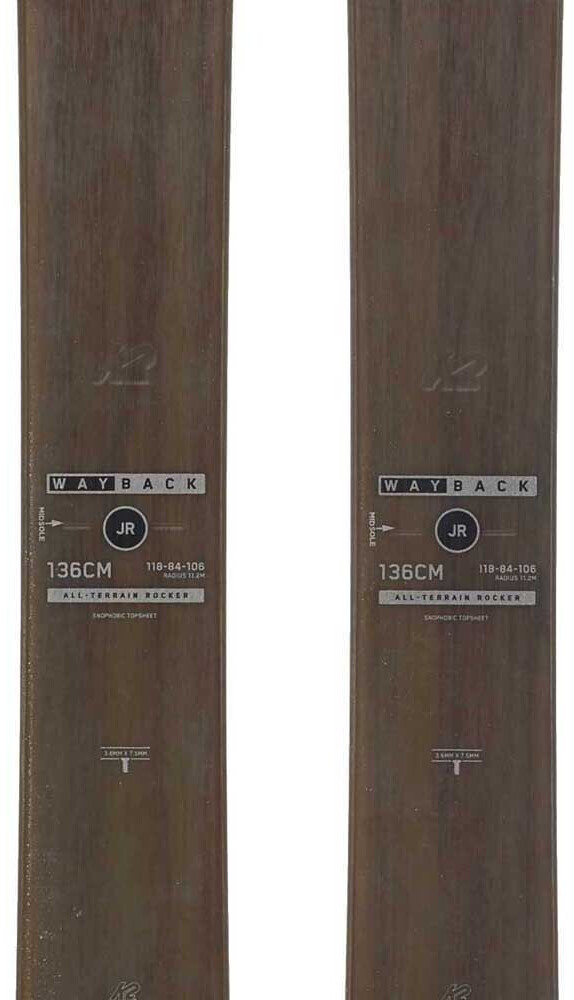K2 Wayback Youth Touring Skis blue (10H0206.101.1.136)