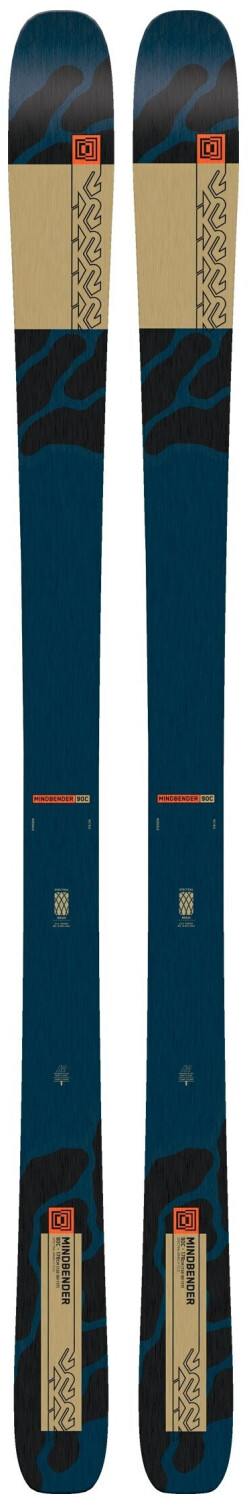 K2 Mindbender 90c alpine skis blue (10H0104.101.1.160)