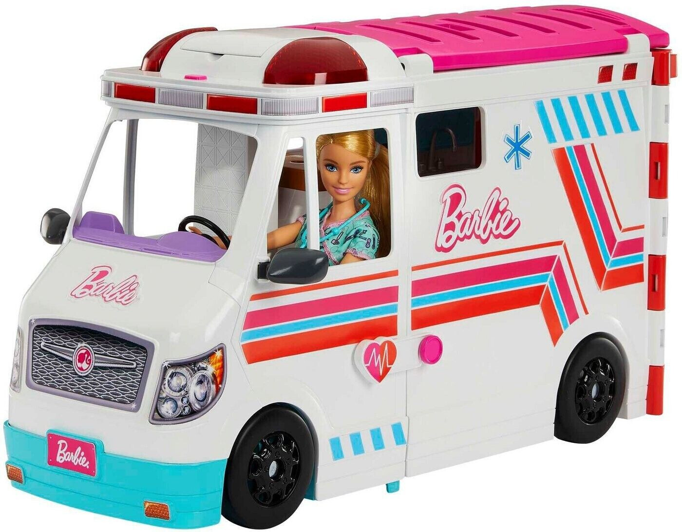 Vehicule medical on sale barbie pas cher