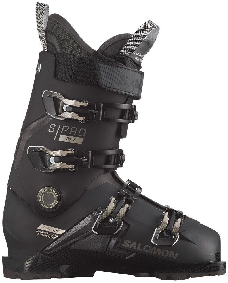 Photos - Ski Boots Salomon S/Pro MV 100 black/titanium met/beluga  (2024)