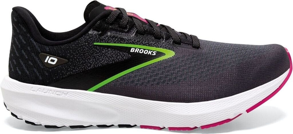 Brooks Launch 10 Women (120398) black/blackened pearl/green