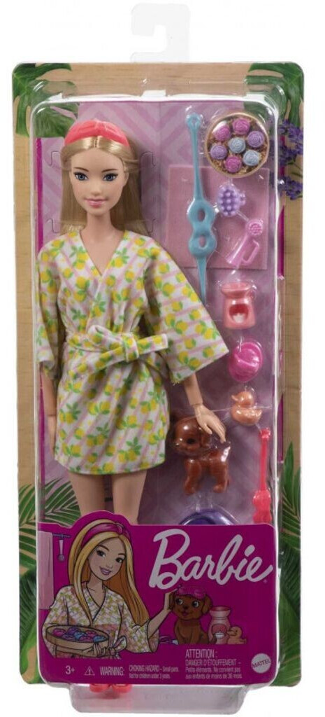 Poupée Barbie une journée au spa