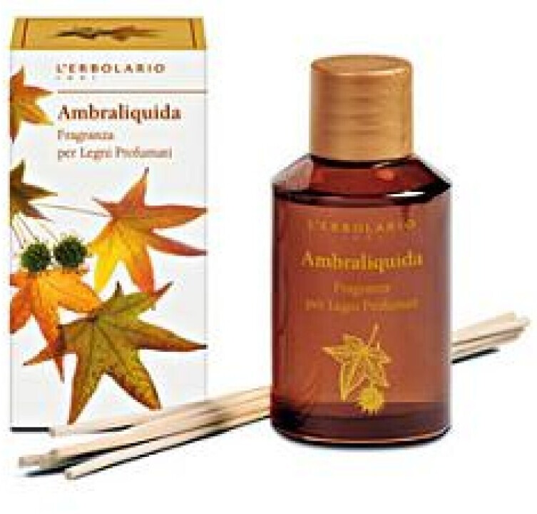 L'Erbolario Ambraliquida Fragrance Perfumed Wood (125ml)