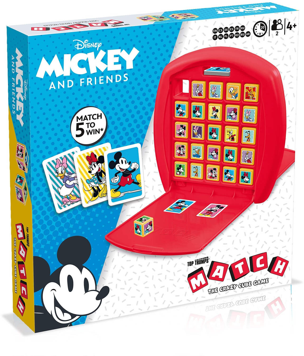 Disney Mickey Mouse Clubhouse Memory Match Game, Red, Yellow