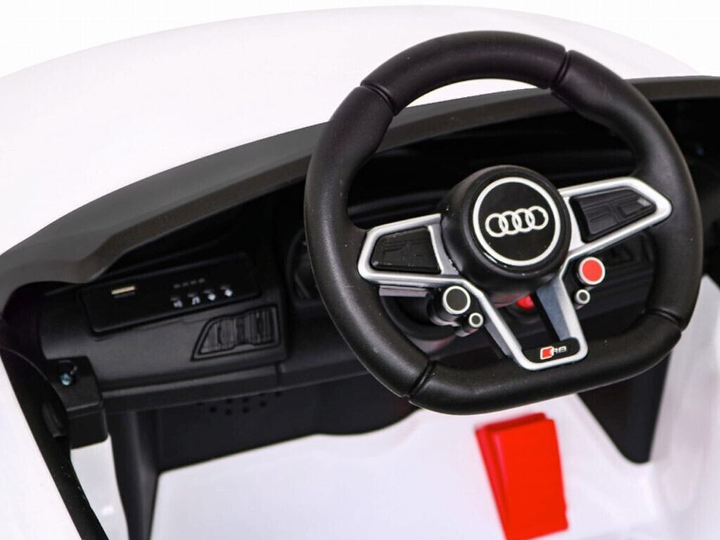 TPFLiving Elektro-Kinderauto Audi R8 Sport weiß ab 288,45 €