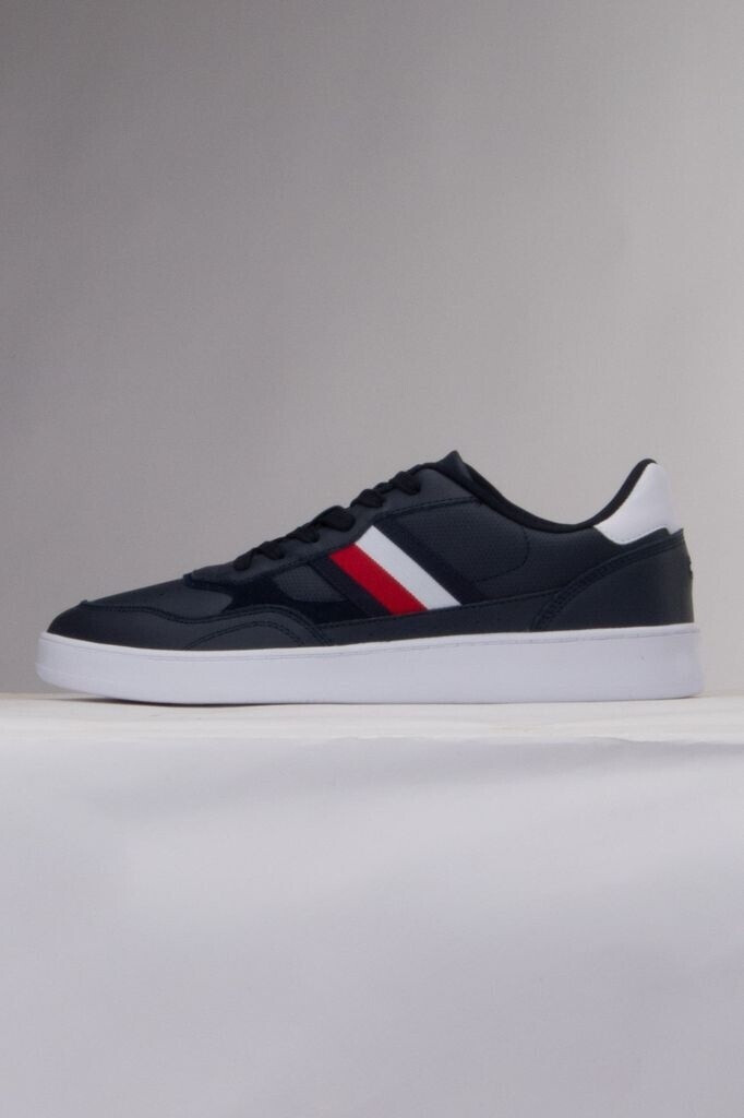 Tommy Hilfiger Court Cupsole Retro Lth Stripes (FM0FM04828) desert sky dw5