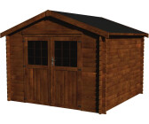 Caseta de jardín de madera de 4 m2 - TIMBELA M351FB