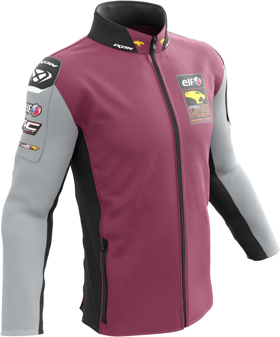 IXON Gilet SW1 Replica 2022 bordeaux/gris