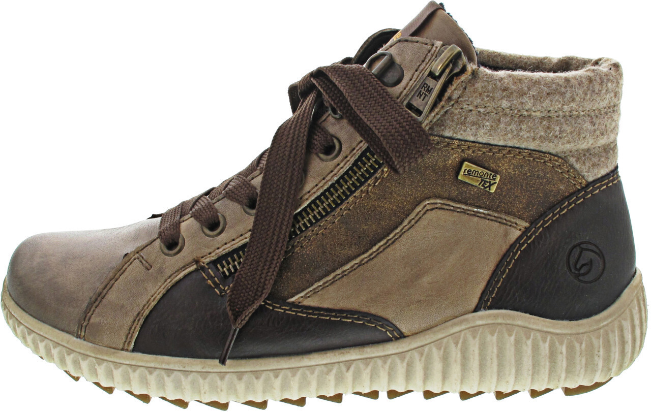 Remonte Dorndorf Boots (R8271) quilted/havana/antique