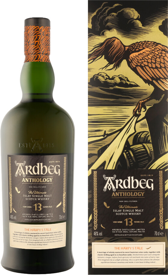 Ardbeg Anthology The Harpy's Tale 13 Year Old Scotch Whisky 750mL
