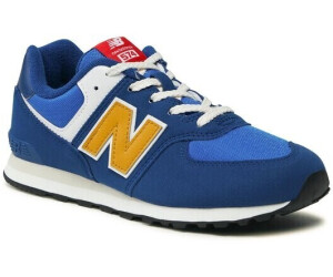 New balance 574 online blue and yellow