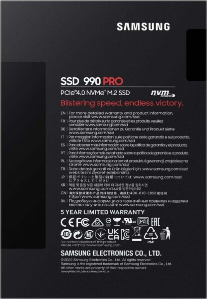 Samsung 990 Pro 4TB, Bild 8