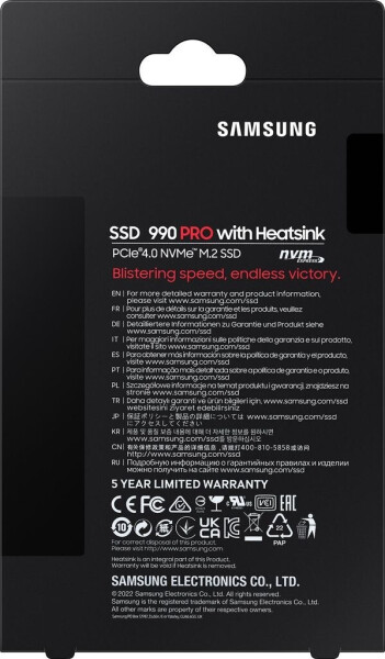 Samsung 990 Pro Heatsink 4TB, Bild 9
