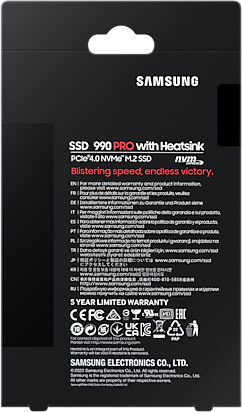 Samsung SSD 990 Pro 4 To (avec dissipateur) - SSD - Top Achat